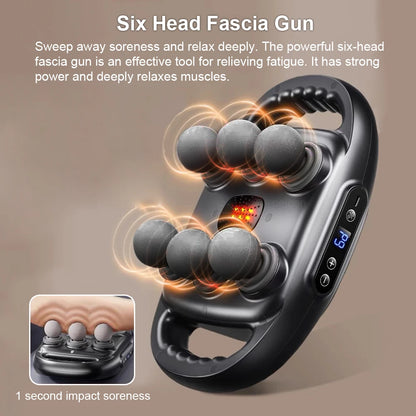 Fascia Gun Muscle Massager Gun High Frequency